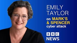 GSE Co-Founder, Emily Taylor talks to the BBC about M&S cyber attack and leak of customer data.